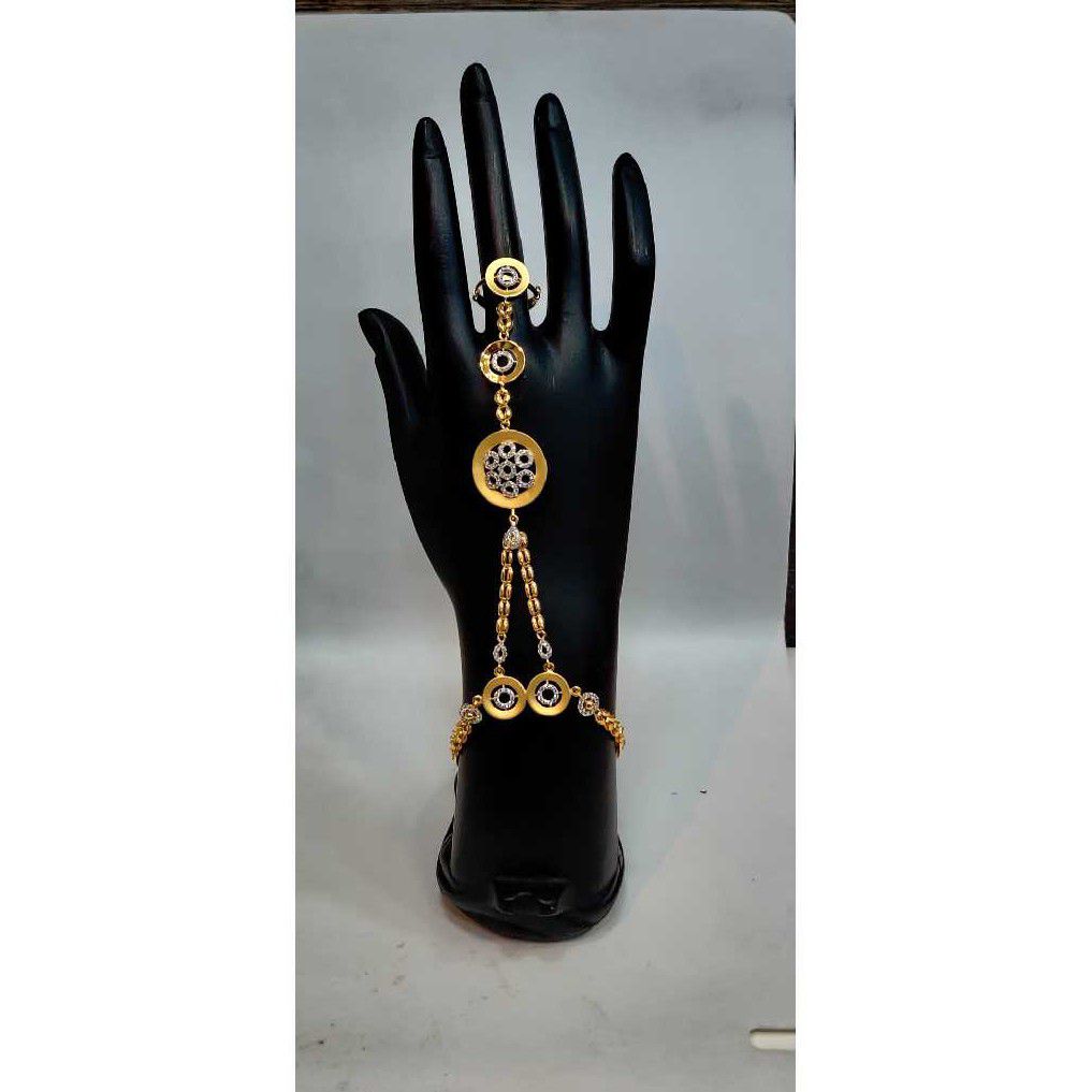 22k Ladies Fancy Gold Hathpan H-58536