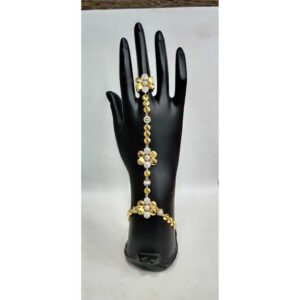 22k Ladies Fancy Gold Hathpan H-58535