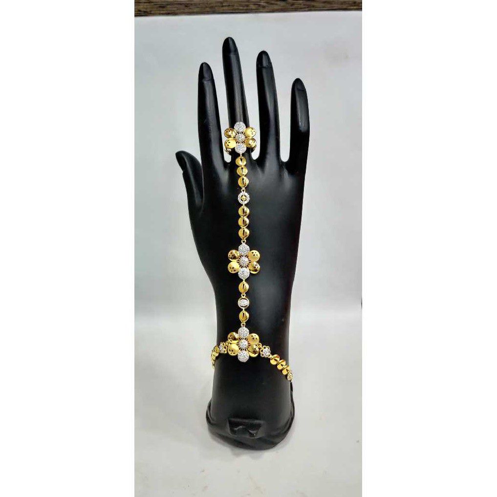 22k Ladies Fancy Gold Hathpan H-58535