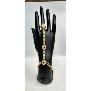 22k Ladies Fancy Gold Hathpan H-58533