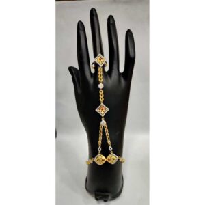 916 Ladies Fancy Gold Hathfool H-58532