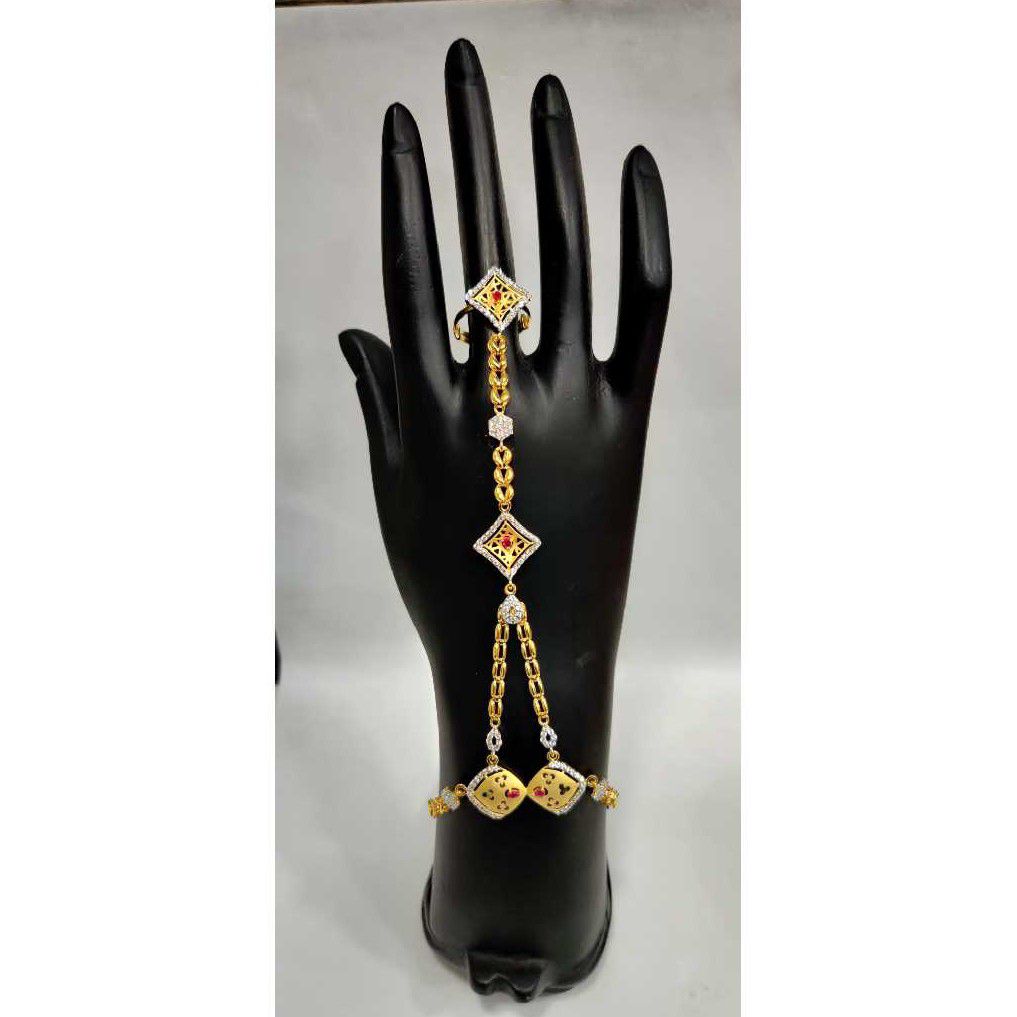 916 Ladies Fancy Gold Hathfool H-58532