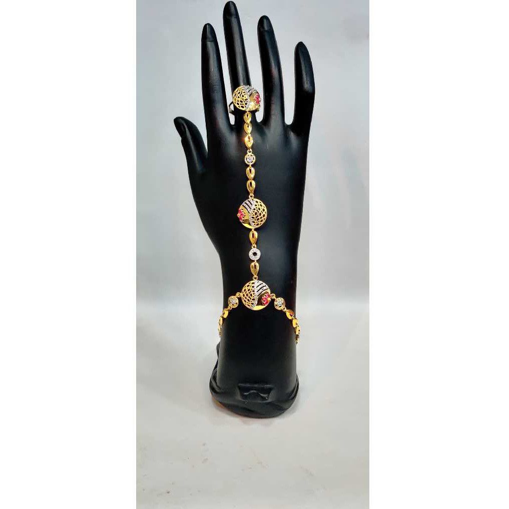 916 Ladies Fancy Gold Hathpan H-58522