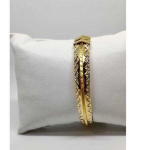 916 Gents Fancy Gold Kada G-5167