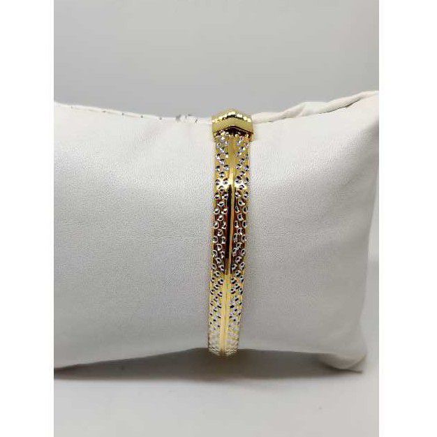 22k Gents Fancy Gold Kada G-5166