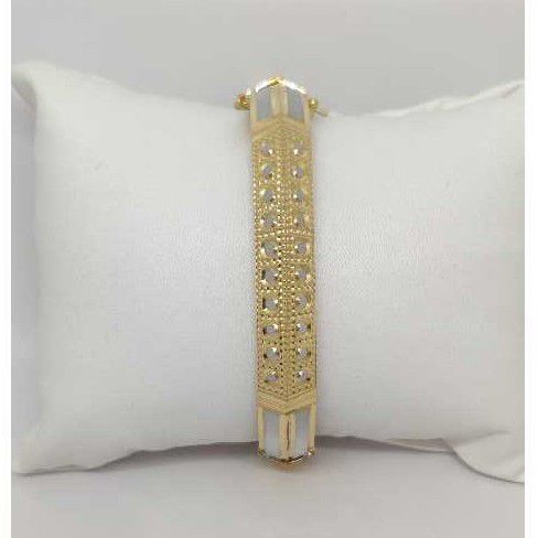 916 Ladies Fancy Gold Lock Kada G-5161