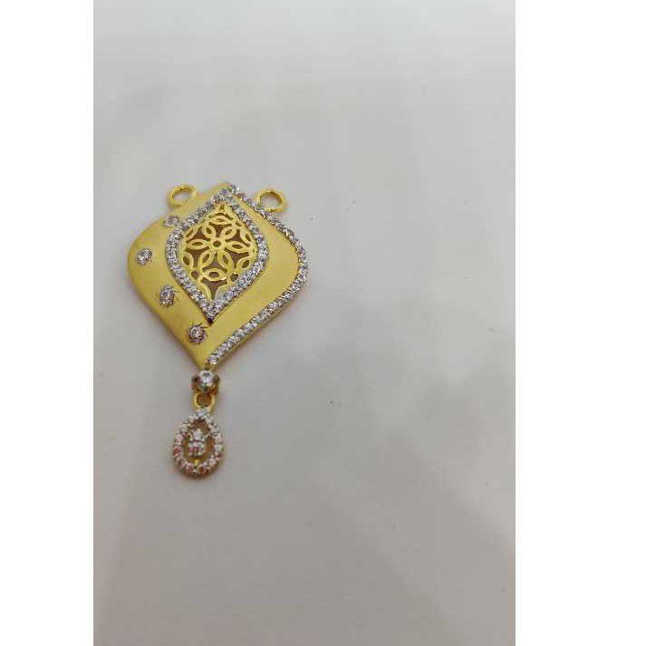 22k Ladies Fancy Gold M S Pendant M-32007