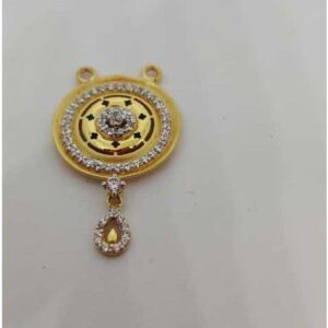 22k Ladies Fancy Gold M S Pendant M-32005