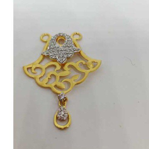 916 Ladies Fancy Gold M S Pendant M-32004