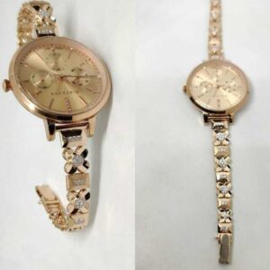18k Ladies Fancy Rose Gold Watch G-2713