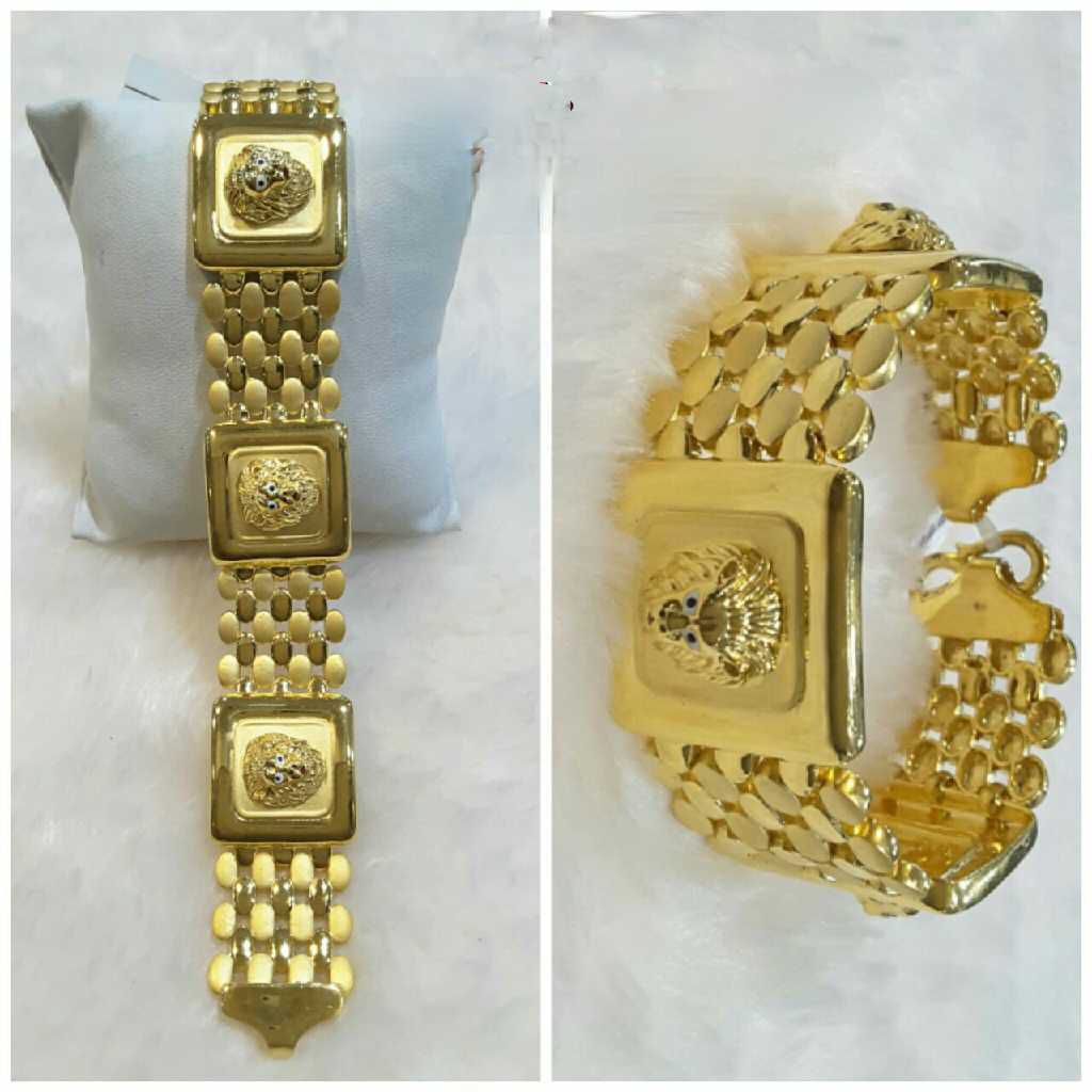 916 Gents Fancy Gold Ganpati Lucky G-9607