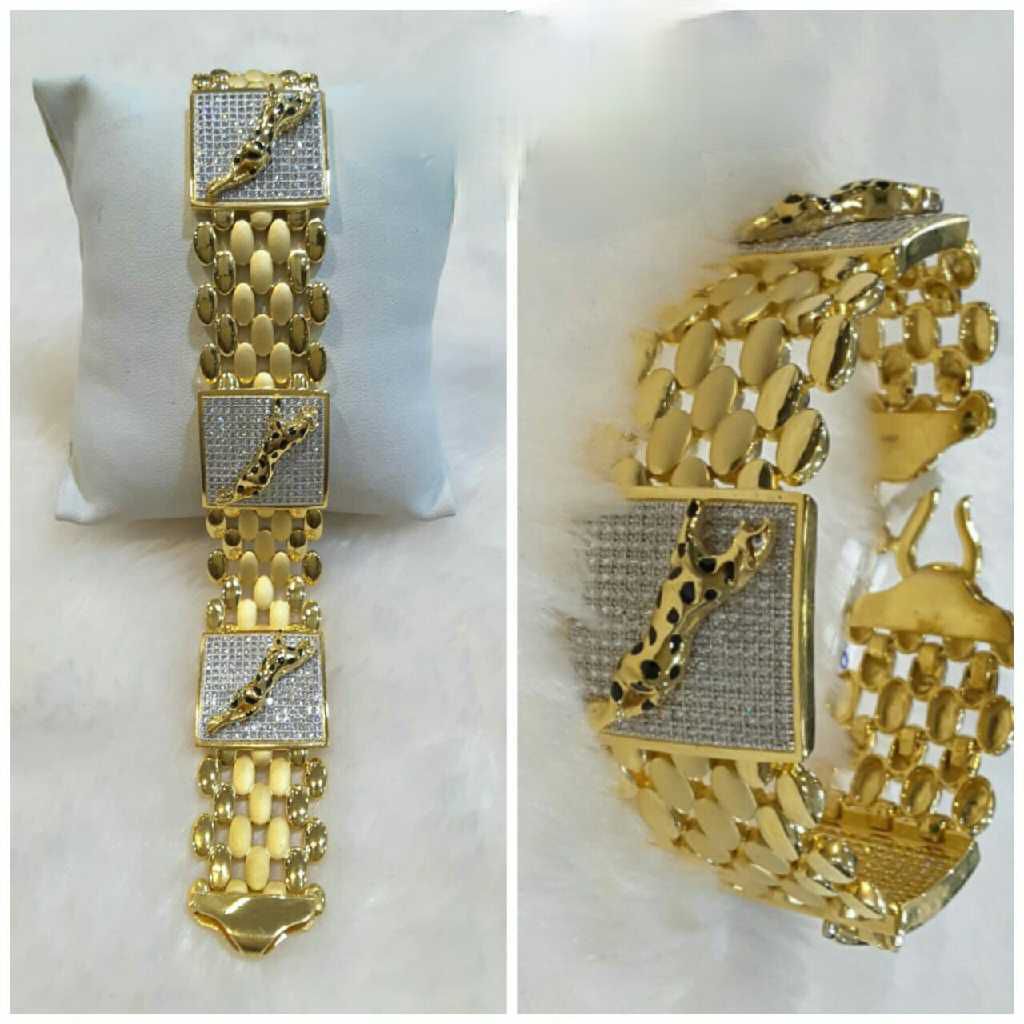 916 Gents Fancy Gold Jaguar Lucky G-9605