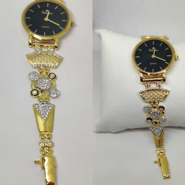 18k Ladies Fancy Gold Indian Watch G-2239