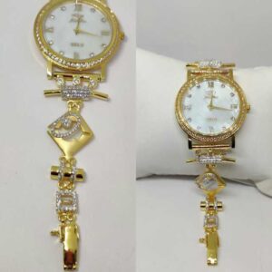 18k Ladies Fancy Gold Indian Watch G-2238