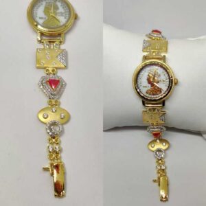 18k ladies fancy gold watch g-2231