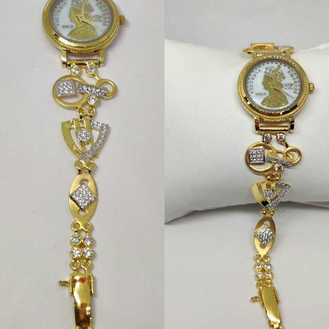 18k Ladies Fancy Indian Watch G-2229