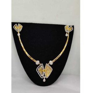 22k Ladies Fancy Gold Slider Set S-56016
