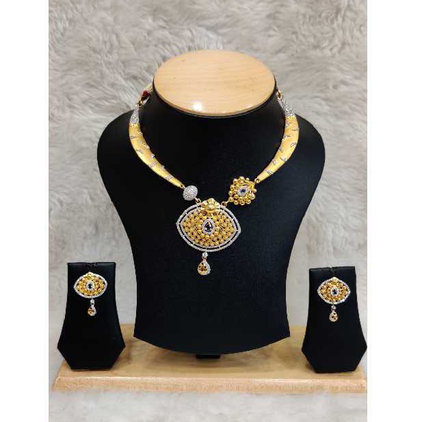 22k Ladies Fancy Gold Set S-56005
