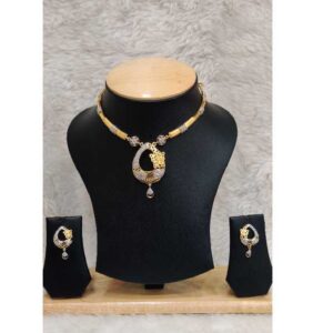 22k ladies fancy slider set s-56004