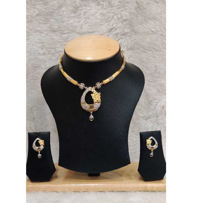 22k ladies fancy slider set s-56004