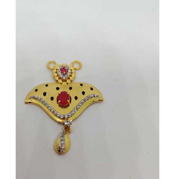916 Ladies Fancy Gold M S Pendant M-35007