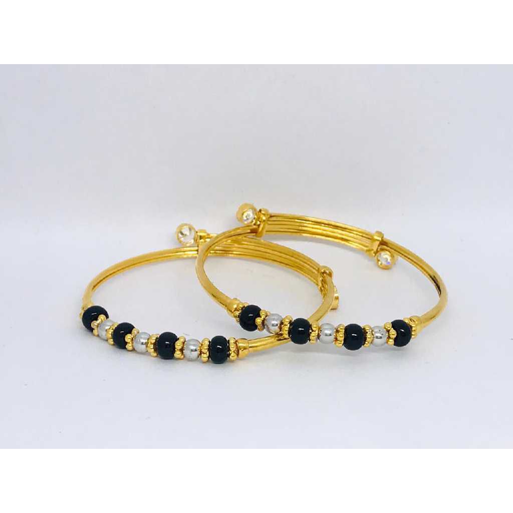 22k Fancy Gold Baccha Kadli B-53002