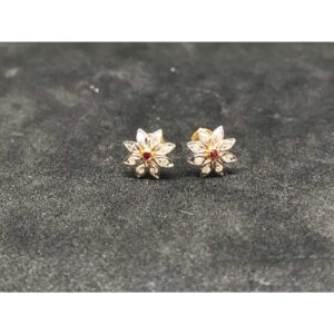 22k Ladies Fancy Gold Earring E-62869