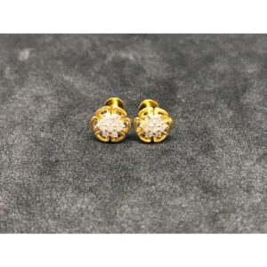 22k ladies fancy earring e-62866