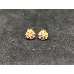 916 Ladies Fancy Gold Earring E-62865