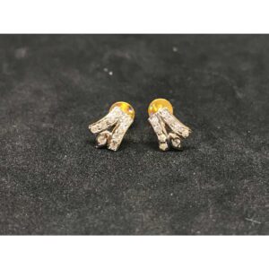 916 Ladies Fancy Gold Earring E-62859