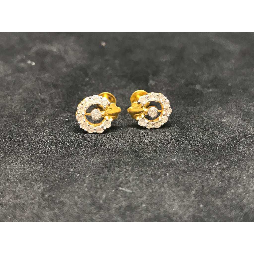 22k Ladies Fancy Earring E-62852