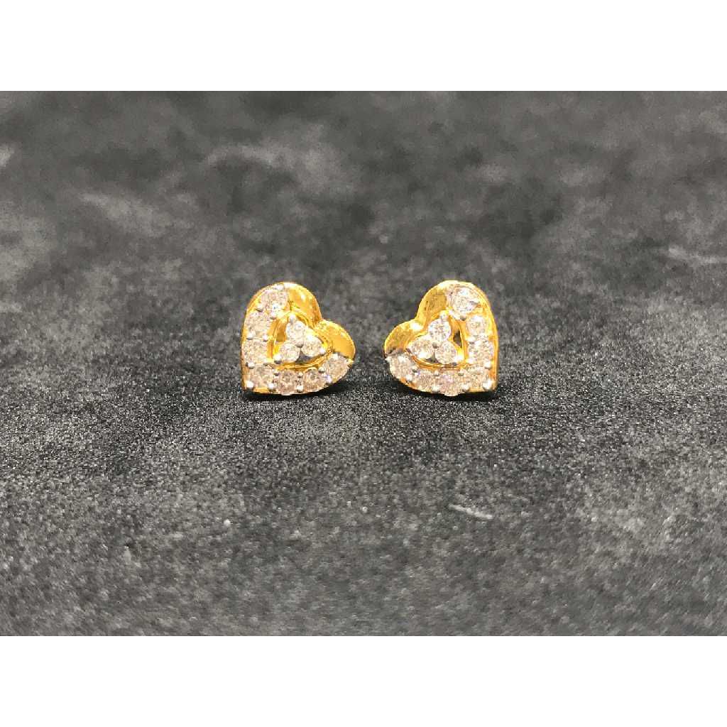 22k Ladies Fancy Small Earring E-62851