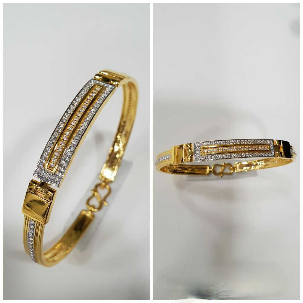 916 Men's Fancy Gold Bracelet G-3422