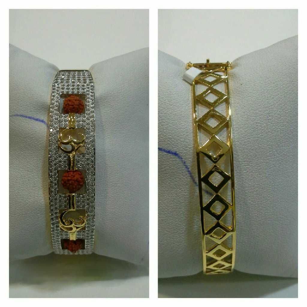 22k Om Rudraksh Bracelet G-3415