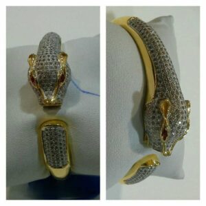 22k Exclusive Fancy Lion Kada G-3414