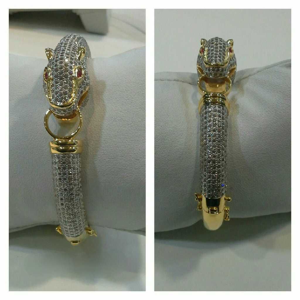 916 Exclusive Fancy Gold Kada G-3413