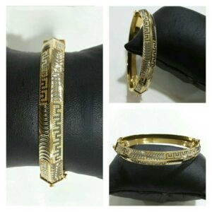 22k Gents Fancy Gold Bracelet G-5156