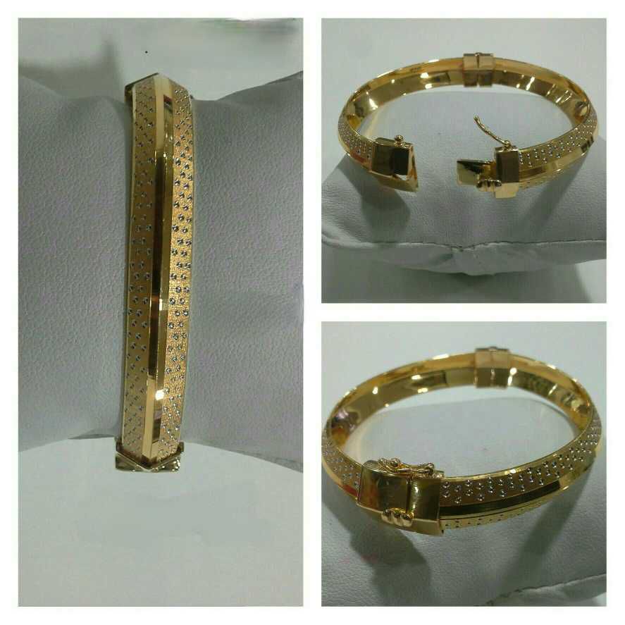 916 Gents Fancy Lock Kada G-5153