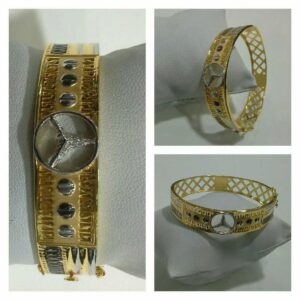 916 Gents Fancy Gold Bracelet G-3407