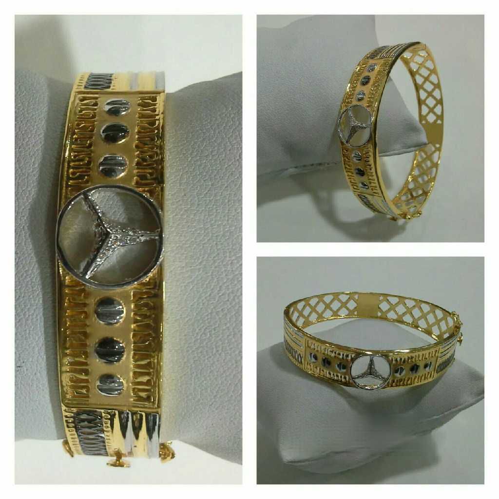 916 Gents Fancy Gold Bracelet G-3407