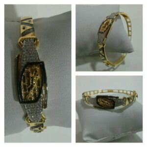 22k Ladies Fancy Gold Bracelet G-3406