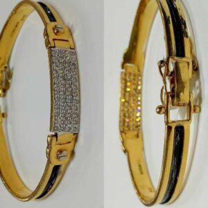 22k Gents Fancy Gold Bracelet G-3404