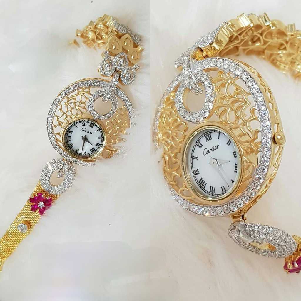 18k Ladies Fancy Italian Watch G-2921