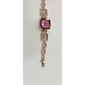 18k Ladies Fancy Gold Watch G-2710