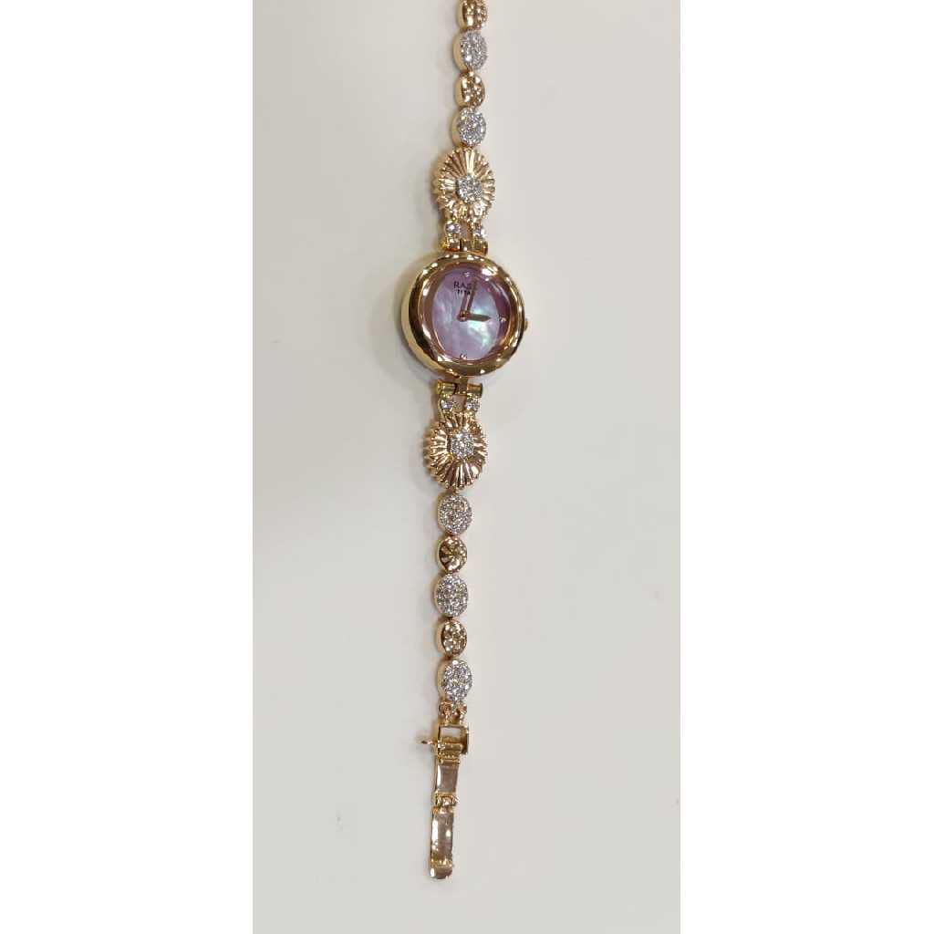 18k Ladies Exclusive Gold Watches G-2709