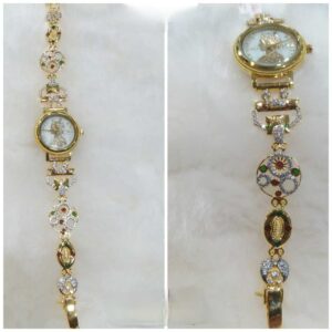 18k Ladies Fancy Gold Watch G-2216