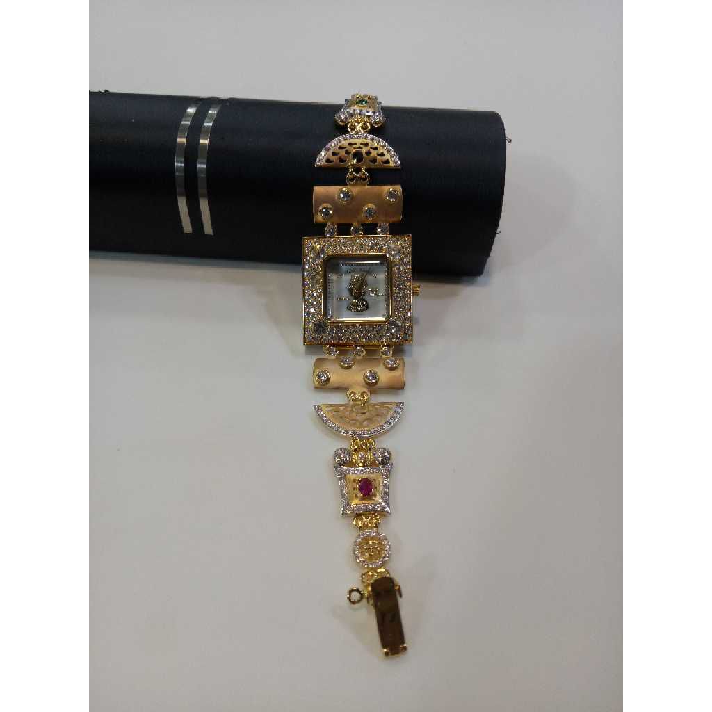 22k Ladies Fancy Gold Watch G-2201