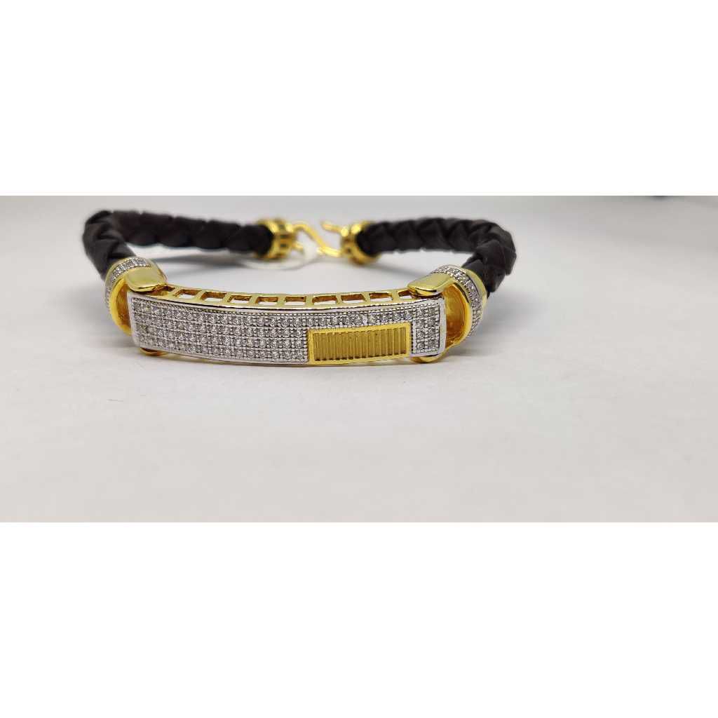 22k Mens Fancy Gold Bracelet G-4510