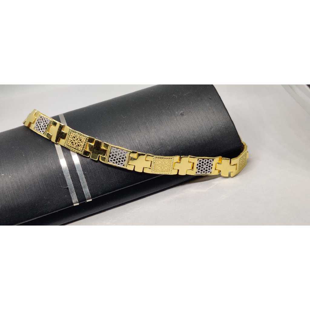916 Gents Fancy Gold Bracelet G-10713