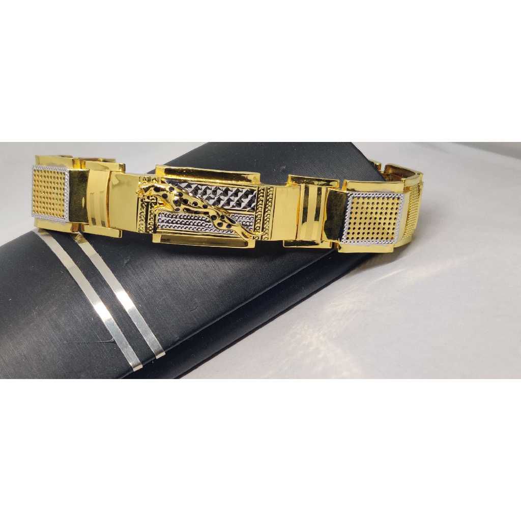 22k Mens Exclusive Jaguar Bracelet G-10710